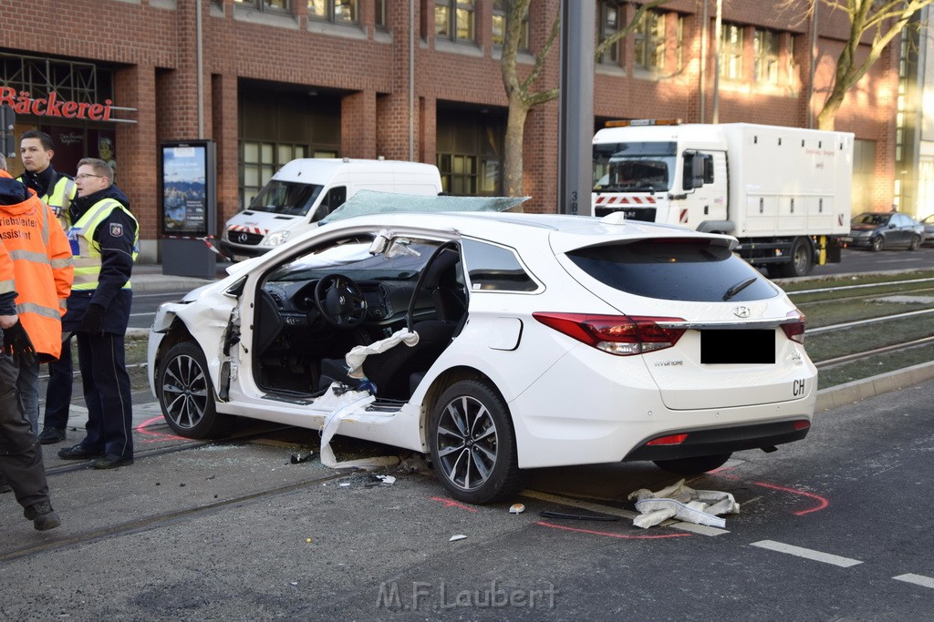 VU PKW Strab Koeln Mitte Pipinenstr Hohestr P152.JPG - Miklos Laubert